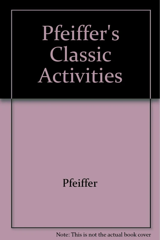 Pfeiffer′s Classic Activities Set of Seven