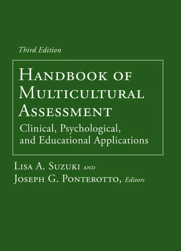 Handbook of Multicultural Assessment: Clinical, Psychological, and Educational Applications - Image 1