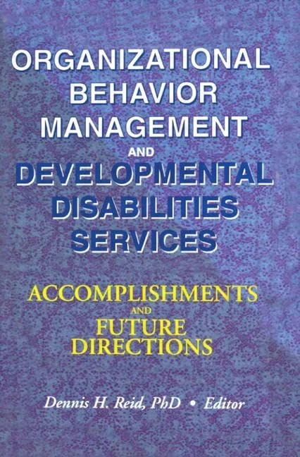 Routledge Organizational Behavior Management and Disabilities Book