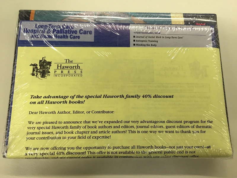 Long-Term Care in the 21st Century - Routledge Book