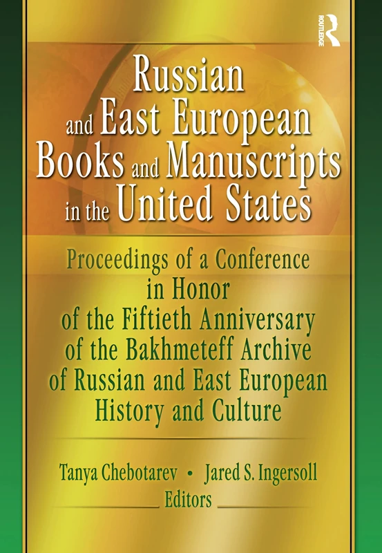 Routledge - Russian and East European Books and Manuscripts