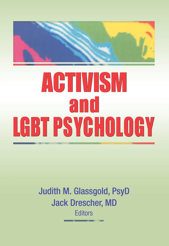 Routledge Activism and LGBT Psychology - Social Mental Health