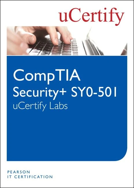 Pearson CompTIA Security+ SY0-501 uCertify Labs Access Card