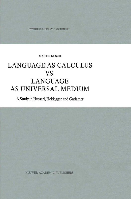 Springer - Language as Calculus vs. Universal Medium Study