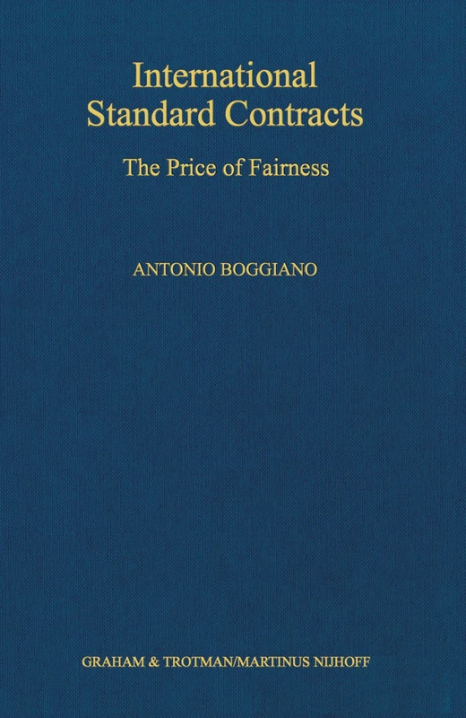 International Standard Contracts: Price of Fairness: The Price of fairness