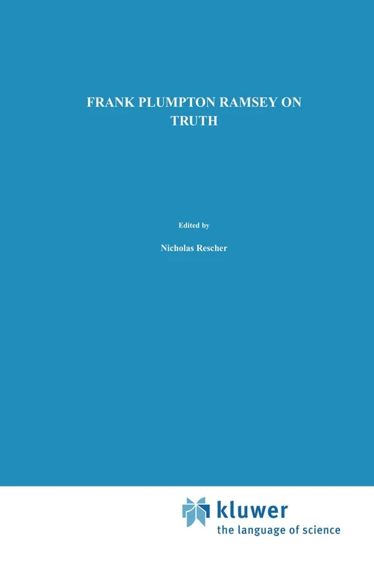 On Truth: Original Manuscript Materials (1927–1929) from the Ramsey Collection at the University of Pittsburgh: 16 (Episteme, 16)