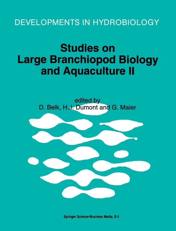 Studies on Large Brachiopod Biology and Aquaculture: No. 2 (Developments in Hydrobiology)