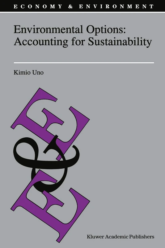 Environmental Options: Accounting for Sustainability: 10 (Economy & Environment, 10)