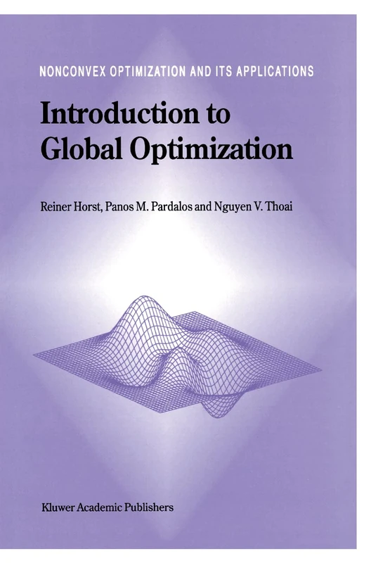 Springer - Introduction to Global Optimization Book