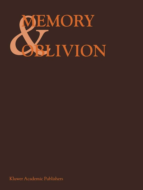 Memory & Oblivion: Proceedings of the XXIXth International Congress of the History of Art held in Amsterdam, 1–7 September 1996 - Image 1