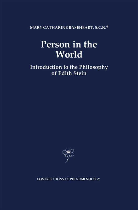 Springer - Person in the World: Edith Stein Philosophy