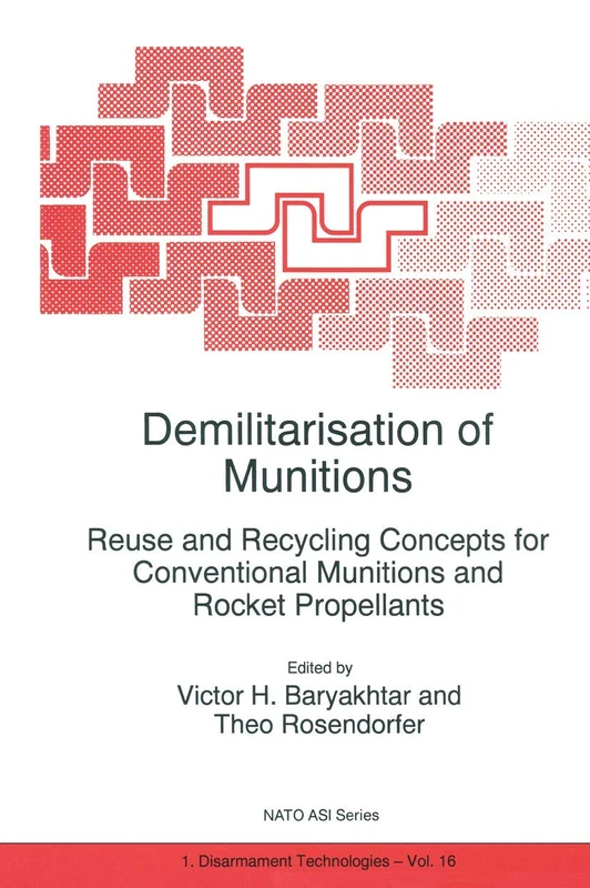 Demilitarisation of Munitions: Reuse and Recycling Concepts for Conventional Munitions and Rocket Propellants: 16 (NATO Science Partnership Subseries: 1, 16)