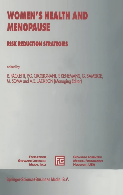 Women's Health and Menopause: Risk Reduction Strategies: v. 11 (Medical Science Symposia)