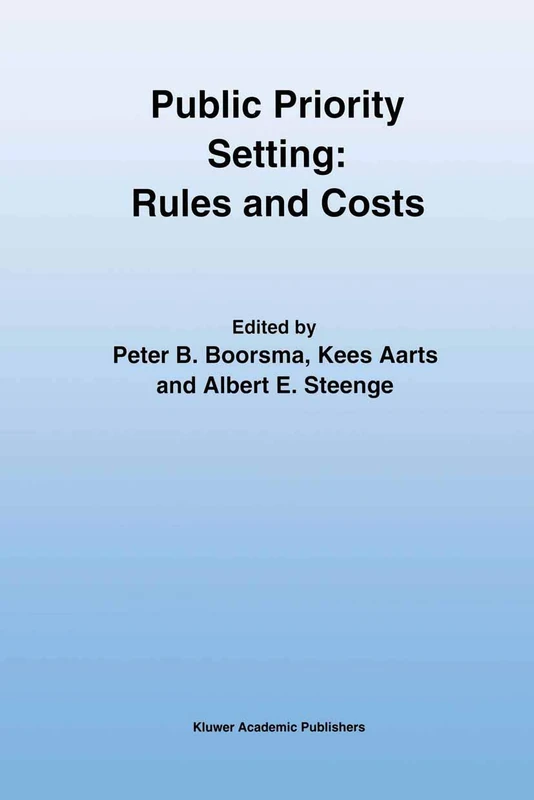 Springer - Public Priority Setting: Rules and Costs