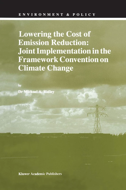 Lowering the Cost of Emission Reduction: Joint Implementation in the Framework Convention on Climate Change: 10 (Environment & Policy, 10) - Image 1