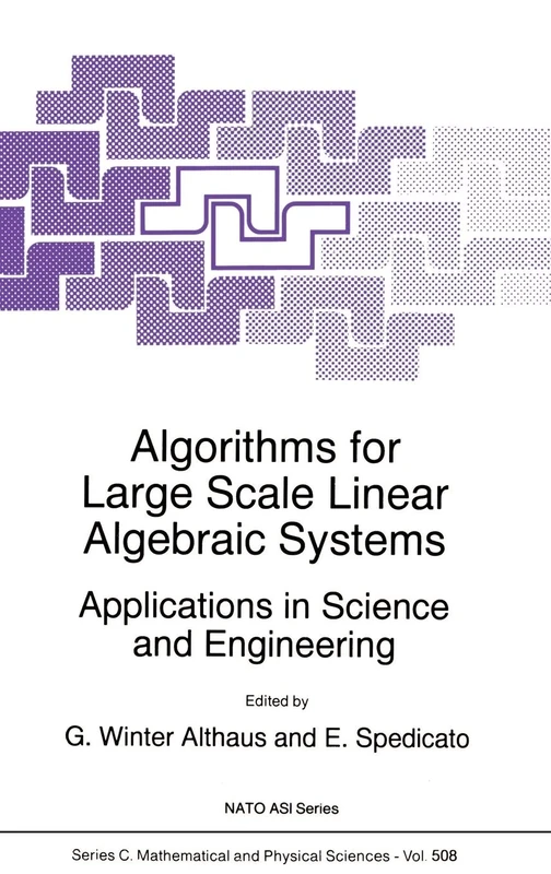 Algorithms for Large Scale Linear Algebraic Systems:: Applications in Science and Engineering: 508 (Nato Science Series C:, 508)