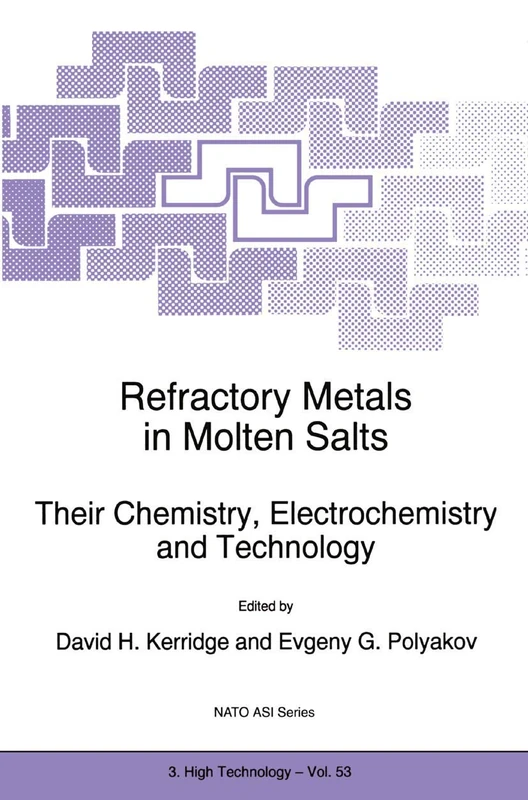 Refractory Metals in Molten Salts: Their Chemistry, Electrochemistry and Technology: 53 (NATO Science Partnership Subseries: 3, 53)