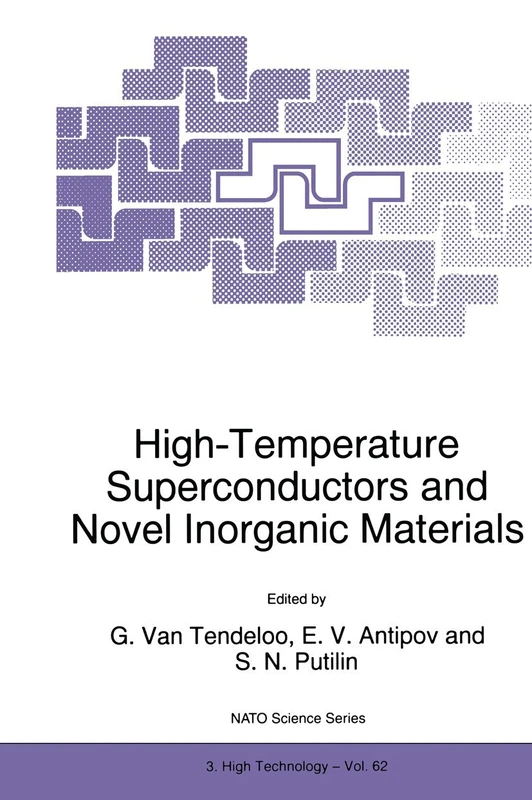 High-Temperature Superconductors and Novel Inorganic Materials: 62 (NATO Science Partnership Subseries: 3, 62)