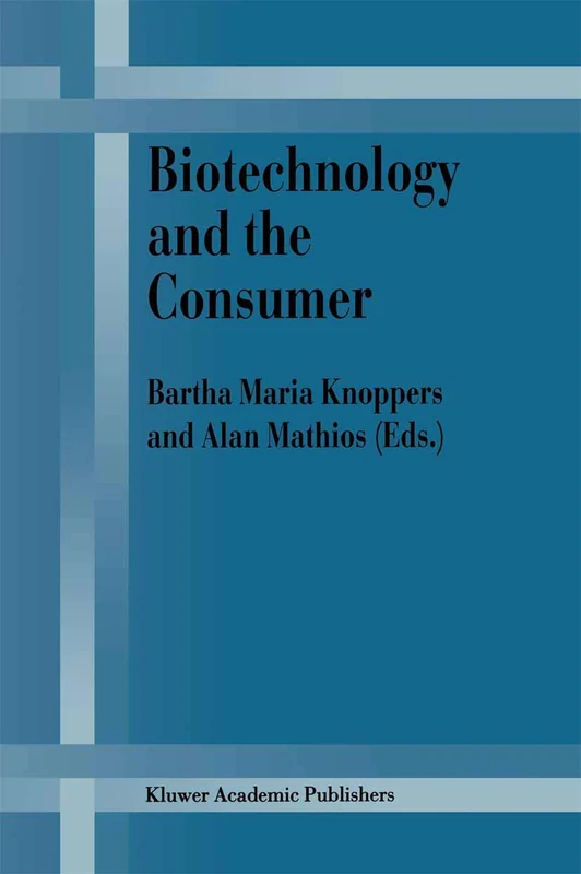 Springer - Biotechnology and the Consumer Research Project