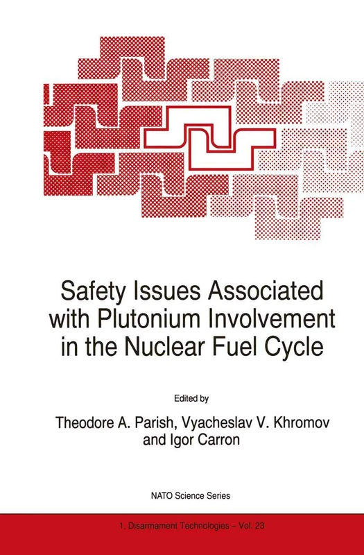Safety Issues Associated with Plutonium Involvement in the Nuclear Fuel Cycle: 23 (NATO Science Partnership Subseries: 1, 23)