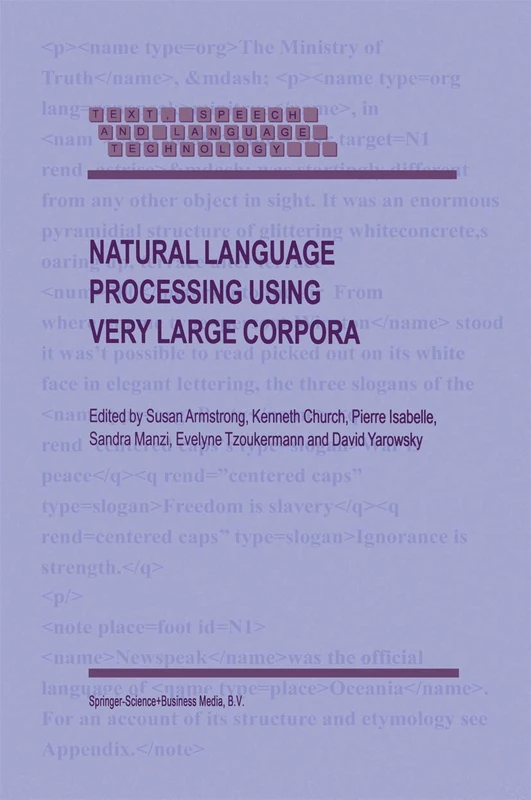 Natural Language Processing Using Very Large Corpora: 11 (Text, Speech and Language Technology, 11) - Image 1