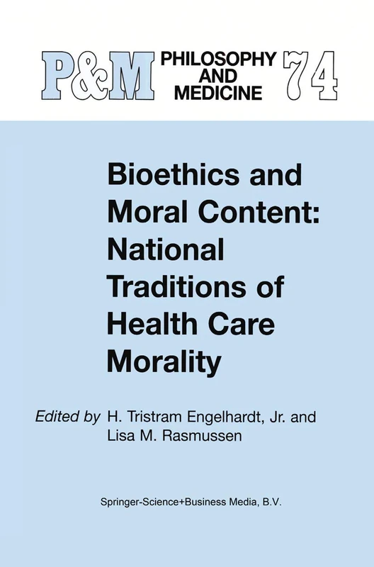 Springer Bioethics and Moral Content - Kazumasa Hoshino Tribute