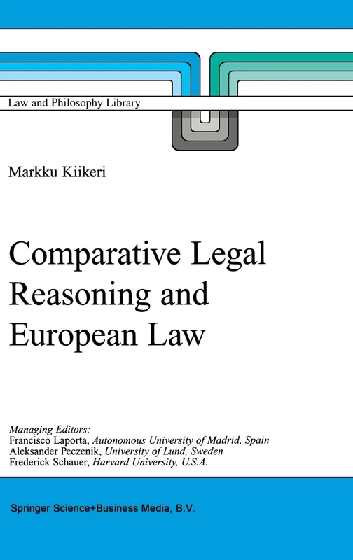 Springer Comparative Legal Reasoning and European Law v. 50