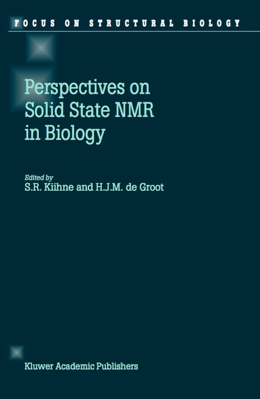 Springer - Perspectives on Solid State NMR in Biology: 1