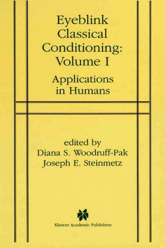 Eyeblink Classical Conditioning Volume 1: Applications in Humans