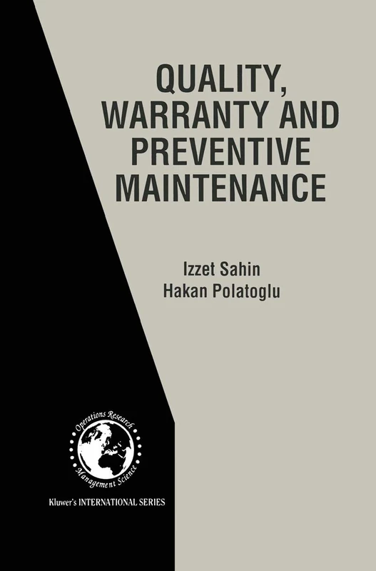 Springer Quality, Warranty and Preventive Maintenance - Book