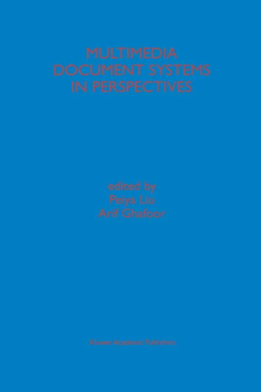 Multimedia Document Systems in Perspectives