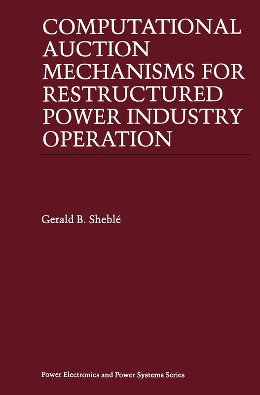 Springer - Computational Auction Mechanisms for Power Industry