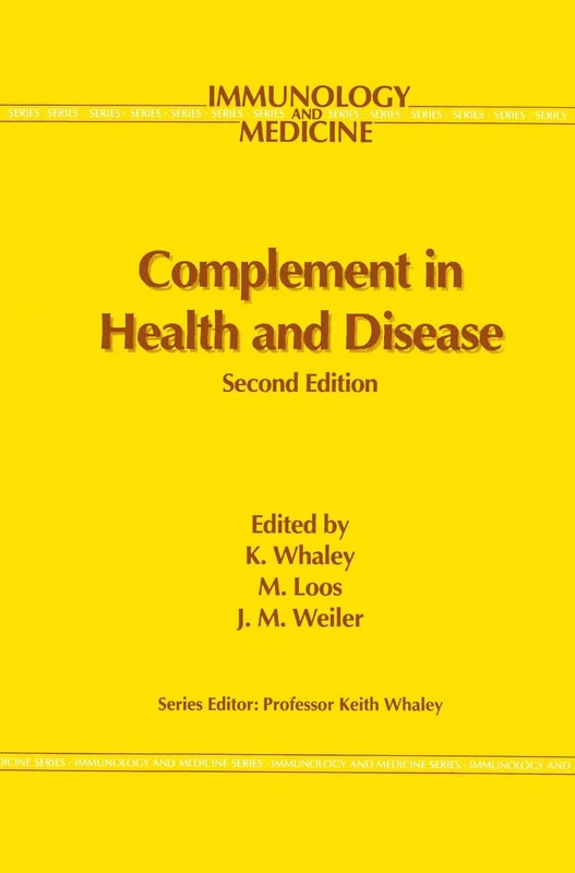 Complement in Health and Disease: 20 (Immunology and Medicine)