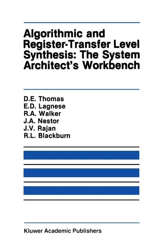 Springer Algorithmic and RTL Synthesis - System Architect's Workbench