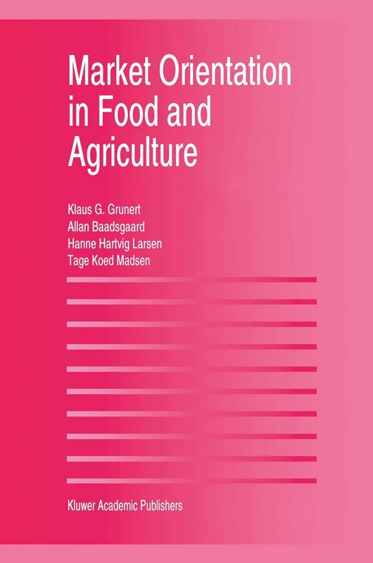 Springer - Market Orientation in Food and Agriculture Book