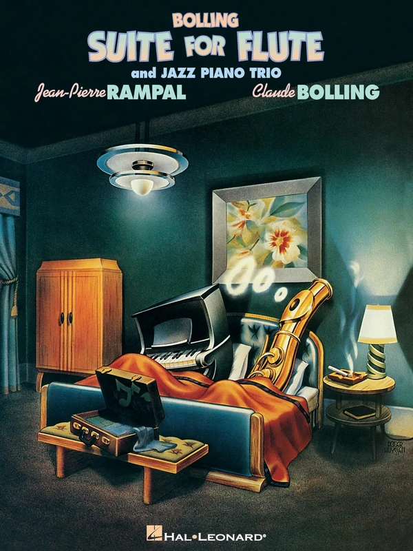 Suite for Flute and Jazz Piano Trio – Claude Bolling | Score and Parts for Flute, Piano, Bass and Drums | Seven Jazz Inspired Movements Including Baroque and Blue, Sentimentale and More