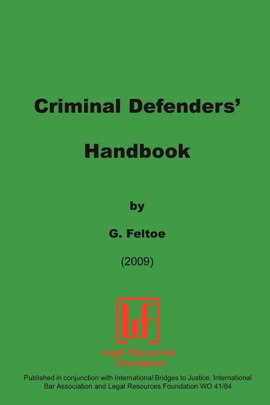 Criminal Defenders Handbook - Image 1
