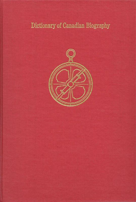 Dictionary of Canadian Biography: Index v. 1-12