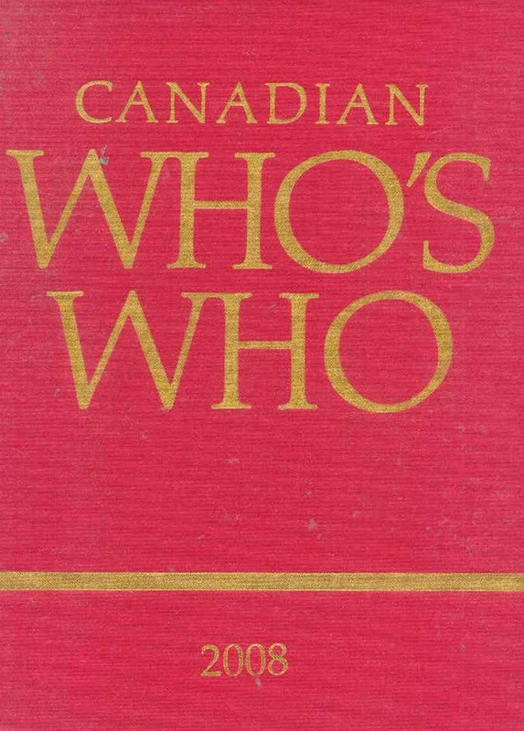 Canadian Who's Who 2008: v. 43 - University of Toronto Press