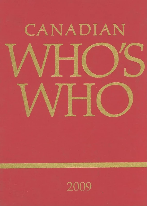 Canadian Who's Who 2009 2009: v. 44 - Image 1