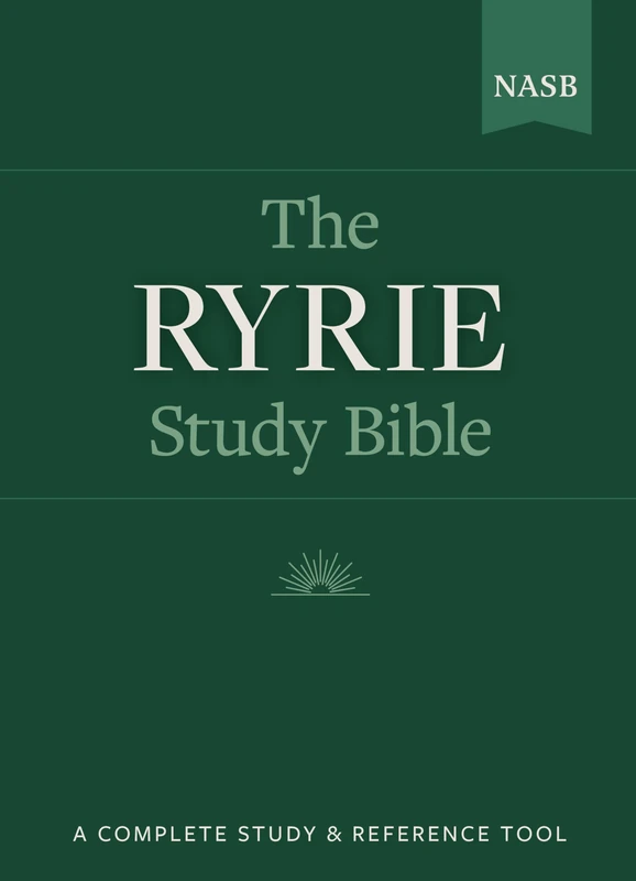 Ryrie NASB Study Bible Leather Burgundy Red Letter (Ryrie Study Bibles 2012): New American Standard Bible, Burgundy, Genuine Leather, Red Letter (New American Standard 1995 Edition)