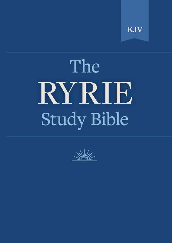 KJV Ryrie Study Bible Indexed Genuine Leather (Ryrie Study Bibles 2012): King James Version, Black, Genuine Leather, Red Letter, Indexed, Ribbon Marker - Image 1