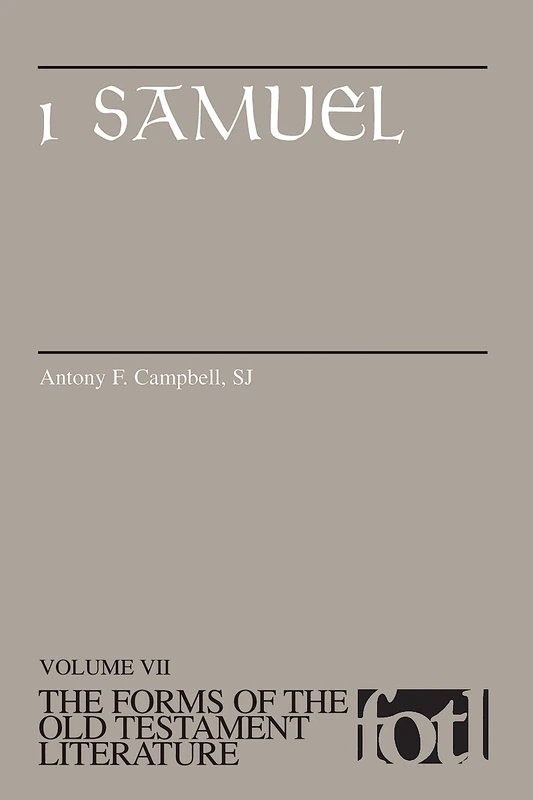 1 Samuel (Fotl): 7 (The Forms of the Old Testament Literature (Fotl))