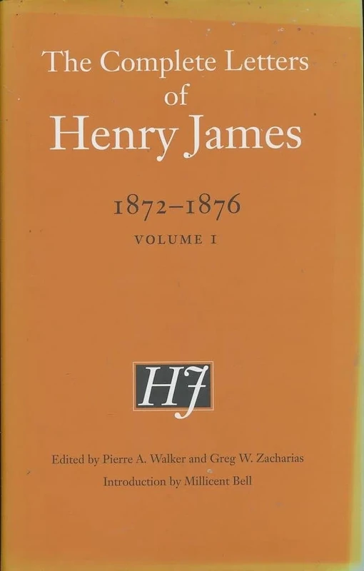 The Complete Letters of Henry James, 1872–1876: Volume 1: 01