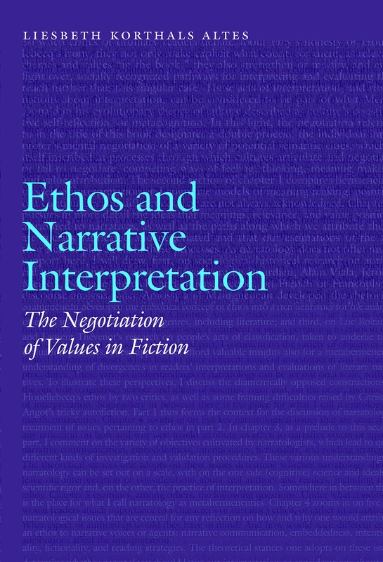 Ethos and Narrative Interpretation: The Negotiation of Values in Fiction (Frontiers of Narrative) - Image 1