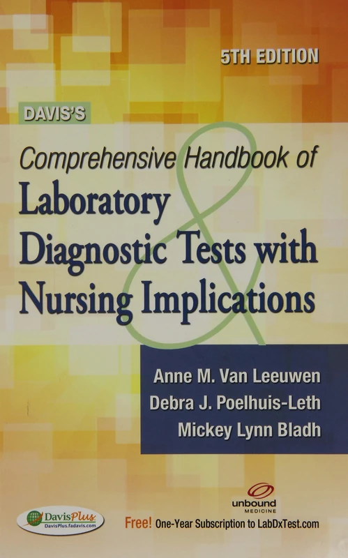 Pkg: Tabers 22nd Index, Vallerand Drug Guide 14th & Van Leeuwen Hnbk Lab & Dx Tests 5th