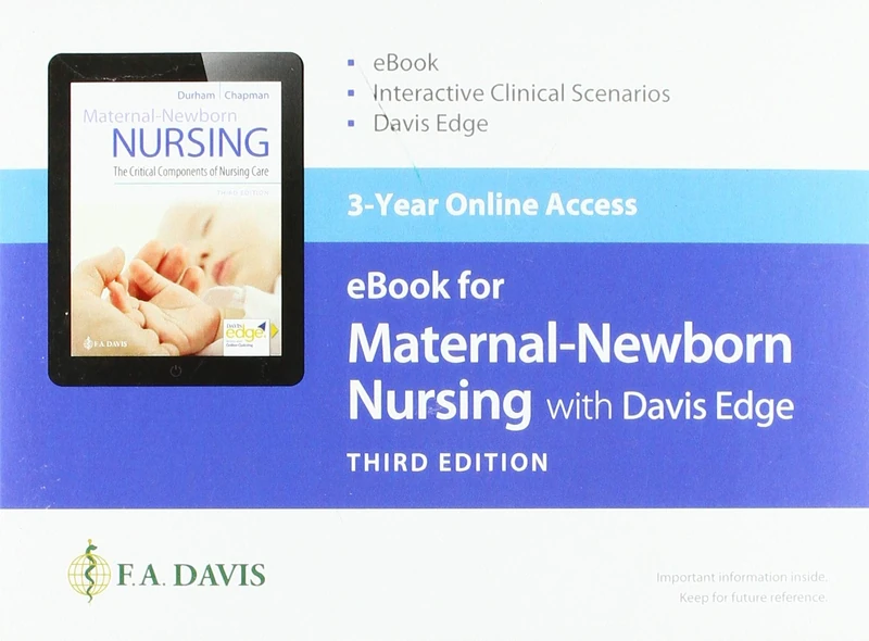 Davis Edge for Maternal-Newborn Nursing (Access Card): The Critical Components of Nursing Care, Online Access Card