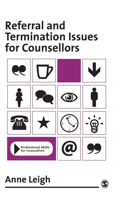 Referral and Termination Issues for Counsellors: 261 (Professional Skills for Counsellors Series) - Image 1