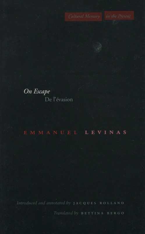 On Escape: De l’évasion (Cultural Memory in the Present) - Image 1