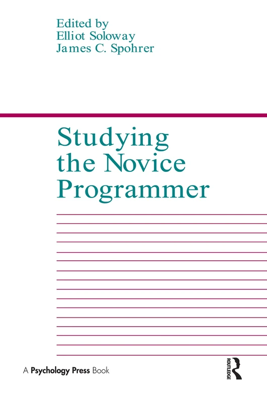 Studying the Novice Programmer (Interacting with Computers Series)